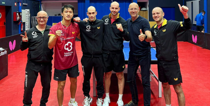 La foto tras el triunfo del Priego Fundación Kutxabank