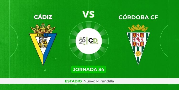Sigue on line la crónica del Cádiz vs Córdoba CF.
