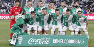 El once del Córdoba CF ante el Real Zaragoza.