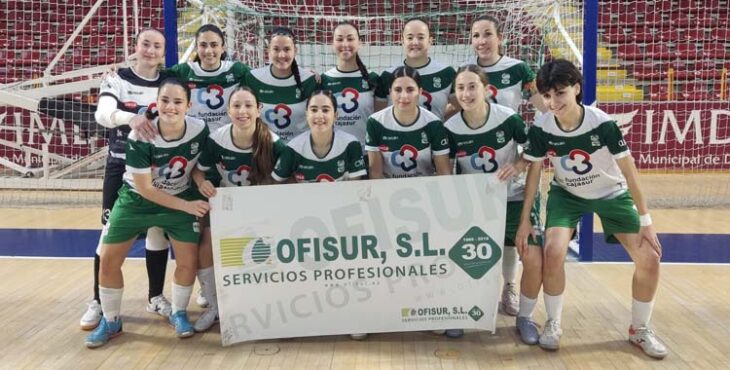 Formación cajista en su último partido.