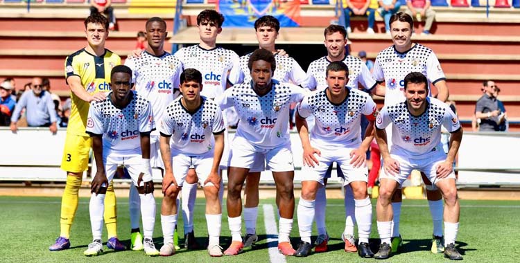 Once inicial del Pozoblanco en Dos Hermanas.