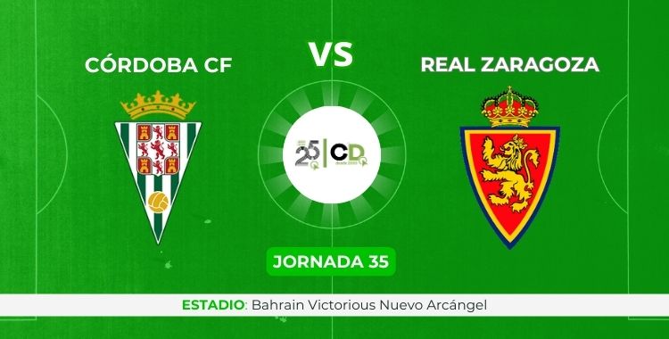 Sigue on line la crónica del Córdoba CF vs Real Zaragoza.