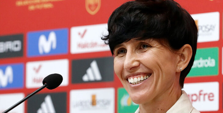 Sonia Bermúdez durante una rueda de prensa.