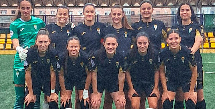 Once inicial de la victoria del Córdoba Femenino en tierras canarias. Foto: Córdoba CF Femenino