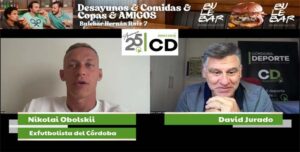 Niko Obolskii durante su vídeo-entrevista con David Jurado.